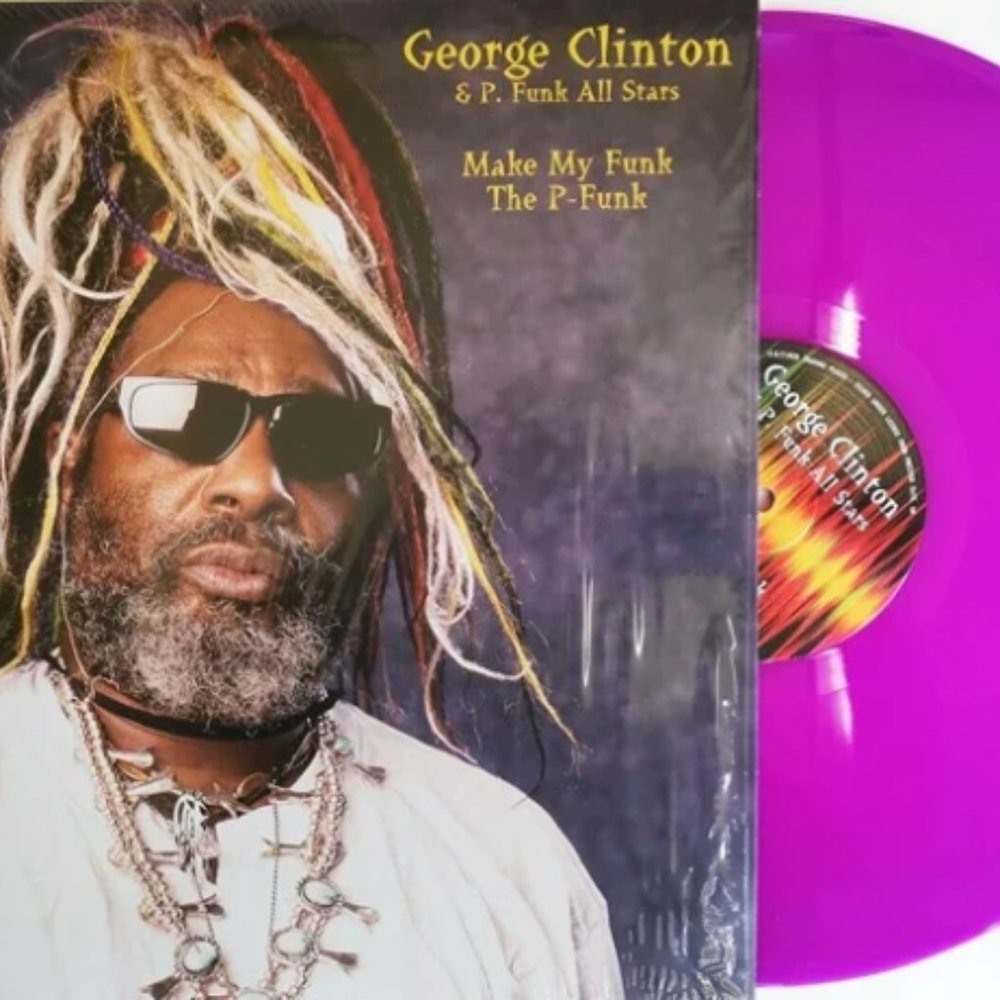 George Clinton Make My Funk The P-Funk LP ~ RSD 2020 ~ Neon Violet Vinyl ~ New!